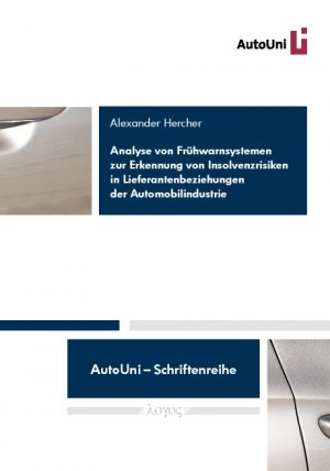 ISBN 9783832531164: Analyse von Frühwarnsystemen zur Erkennung von Insolvenzrisiken in Lieferantenbeziehungen der Automobilindustrie