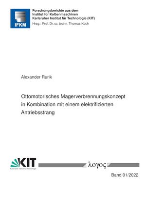 neues Buch – Alexander Rurik – Ottomotorisches Magerverbrennungskonzept in Kombination mit einem elektrifizierten Antriebsstrang