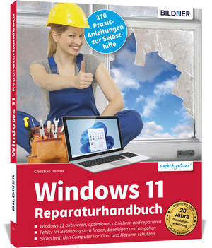 neues Buch – Christian Immler – Windows 11 Reparaturhandbuch