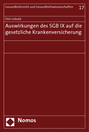 ISBN 9783832925758: Auswirkungen des SGB IX auf die gesetzliche Krankenversicherung