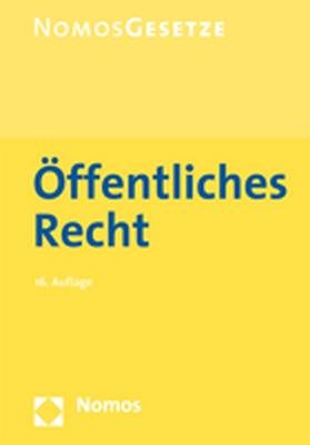 ISBN 9783832928193: Öffentliches Recht: Nomos Gesetze