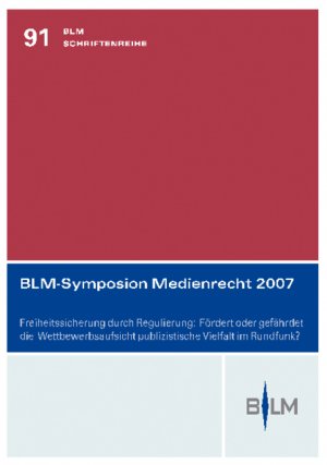 ISBN 9783832946425: BLM-Symposion Medienrecht 2007