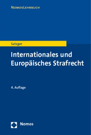 ISBN 9783832955205: Internationales und Europäisches Strafrecht