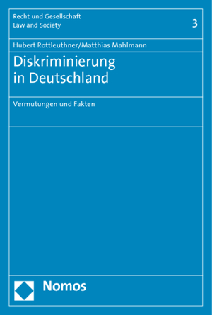 ISBN 9783832955786: Diskriminierung in Deutschland - Vermutungen und Fakten