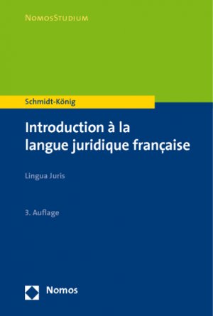 ISBN 9783832967086: Introduction à la langue juridique française - Lingua Juris