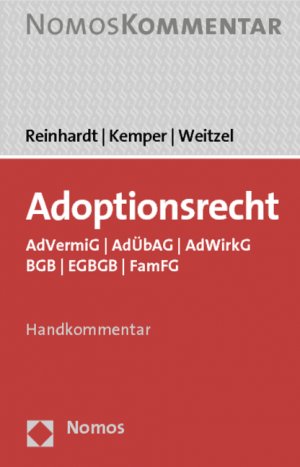 ISBN 9783832972462: Adoptionsrecht - AdVermiG - AdÜbAG - AdWirkG - BGB - EGBGB - FamFG