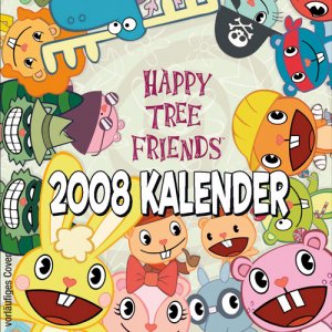 ISBN 9783833215780: Happy Tree Friends Wandkalender 2008