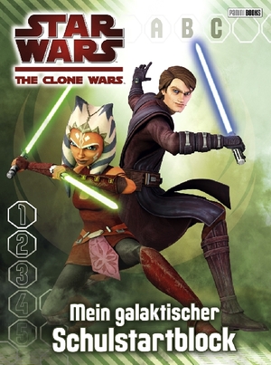 ISBN 9783833226243: Star Wars The Clone Wars Schulstartblock - Mein galaktischer Schulstartblock