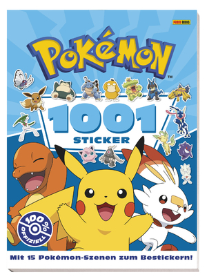 gebrauchtes Buch – Pokémon: 1001 Sticker: Activitybuch mit 15 Pokémon-Szenen zum Bestickern!