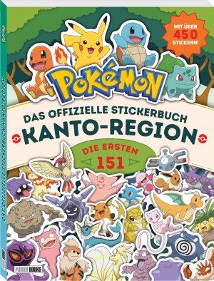 ISBN 9783833245855: Pokémon: Das offizielle Stickerbuch Kanto-Region - Die ersten 151