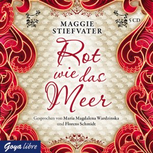 gebrauchtes Hörbuch – Maggie Stiefvater – Rot wie das Meer 5 CDs