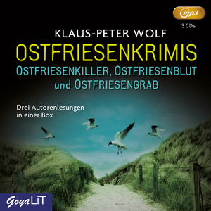 gebrauchtes Hörbuch – Klaus-Peter Wolf – Ostfriesenkrimis: Ostfriesenkiller, Ostfriesenblut & Ostfriesengrab - 3 MP3-CDs