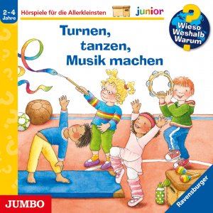 gebrauchtes Hörbuch – Constanza Droop – Wieso? Weshalb? Warum? junior. Turnen, tanzen, Musik machen: CD Standard Audio Format, Hörspiel