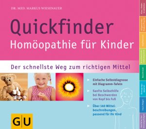 gebrauchtes Buch – Quickfinder Homöopathie für Kinder – Quickfinder Homöopathie für Kinder. Der schnellste Weg zum richtigen Mittel: Der schnellste Weg zum richtigen Mittel. Einfache Selbstdiagnose mit ... Mittelbeschreibungen, passend für Ihr Kind Wiesenauer, Markus