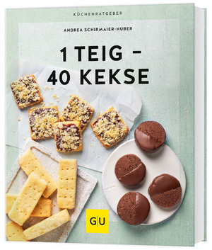 ISBN 9783833892363: 1 Teig - 40 Kekse | Andrea Schirmaier-Huber | Taschenbuch | Backen | 64 S. | Deutsch | 2024 | Graefe und Unzer Verlag | EAN 9783833892363