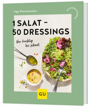 neues Buch – Inga Pfannebecker – 1 Salat - 50 Dressings