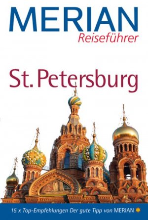 gebrauchtes Buch – Christiane Bauermeister – Merian Reiseführer -- St. Petersburg  - Großer Faltplan und 3 Tourenkarten