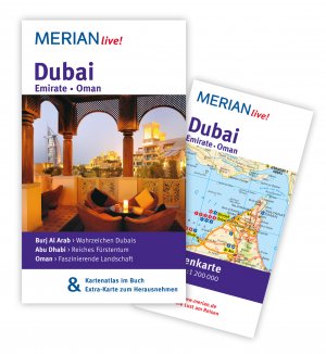 ISBN 9783834207999: MERIAN live! Reiseführer Dubai Emirate Oman: Mit Kartenatlas im Buch und Extra-Karte zum Herausnehmen