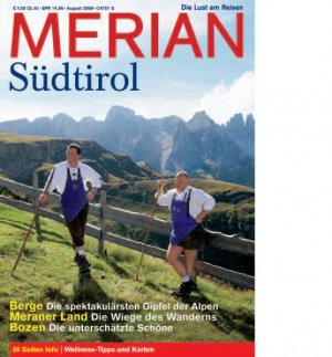 gebrauchtes Buch – MERIAN 61. Jg., Heft 8, Aug. 2008: Südtirol