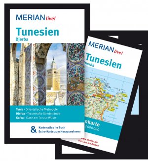 ISBN 9783834211576: Tunesien Djerba - MERIAN live! - Mit Kartenatlas im Buch und Extra-Karte zum Herausnehmen