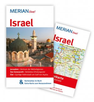 ISBN 9783834211613: MERIAN live! Reiseführer Israel - MERIAN live! - Mit Kartenatlas im Buch und Extra-Karte zum Herausnehmen