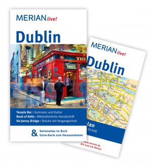 ISBN 9783834212214: MERIAN live! Reiseführer Dublin – MERIAN live! - Mit Kartenatlas im Buch und Extra-Karte zum Herausnehmen