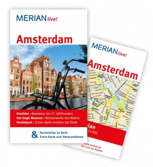 ISBN 9783834212955: Amsterdam - Mit Kartenatlas im Buch und Extra-Karte zum Herausnehmen