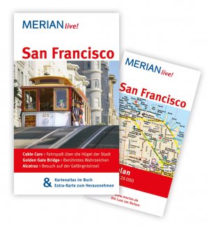 ISBN 9783834213006: San Francisco - Mit Kartenatlas im Buch und Extra-Karte zum Herausnehmen