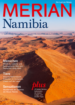 gebrauchtes Buch – Andrea Jeska – MERIAN Namibia - Wüste, Weite, wilde Tiere