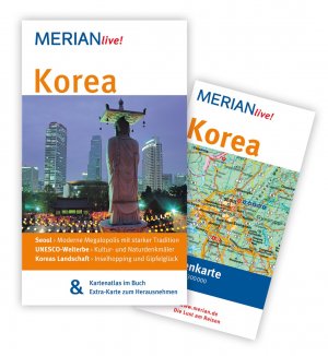 ISBN 9783834219190: Korea – MERIAN live! - Mit Kartenatlas im Buch und Extra-Karte zum Herausnehmen