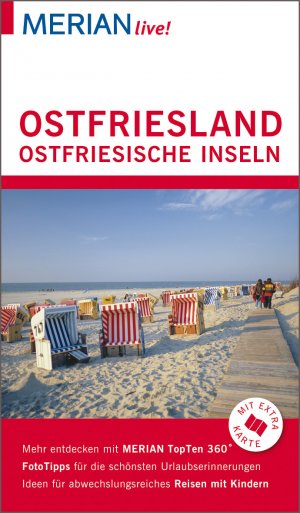 ISBN 9783834219565: MERIAN live! Reiseführer Ostfriesland Ostfriesische Inseln - Mit Extra-Karte zum Herausnehmen