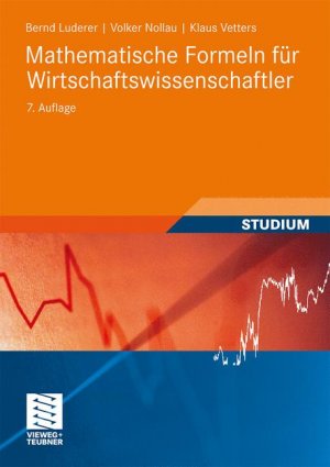 ISBN 9783834816290: Mathematische Formeln für Wirtschaftswissenschaftler