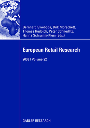 ISBN 9783834910844: European Retail Research - 2008 | Volume 22