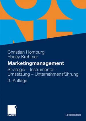 ISBN 9783834916563: Marketingmanagement