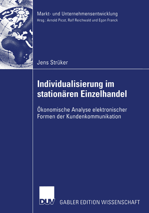 ISBN 9783835001152: Individualisierung im stationären Einzelhandel – Ökonomische Analyse elektronischer Formen der Kundenkommunikation