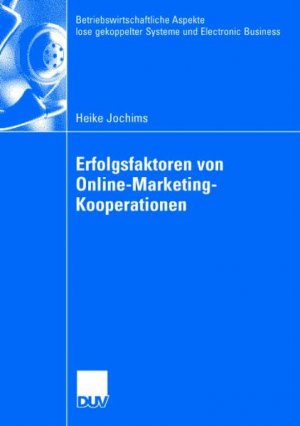 ISBN 9783835004276: Erfolgsfaktoren von Online-Marketing-Kooperationen