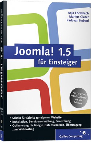 ISBN 9783836210218: Joomla! 1.5 für Einsteiger - Joomla anpassen und erweitern