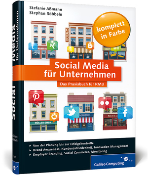 ISBN 9783836219778: Social Media für Unternehmen - Von der Planung bis zur Erfolgskontrolle, für KMU bestens geeignet