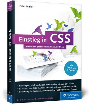 ISBN 9783836236836: Einstieg in CSS - Webseiten gestalten mit HTML und CSS