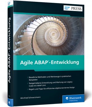 ISBN 9783836261869: Agile ABAP-Entwicklung | Testgetriebene Entwicklung, Scrum, Lean Development, Walking Skeleton u.v.m. | Winfried Schwarzmann | Buch | SAP Press | 575 S. | Deutsch | 2018 | Rheinwerk