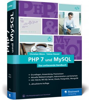 ISBN 9783836263955: PHP 7 und MySQL - Das umfassende Handbuch, aktuell zu PHP 7.3. Dynamische Webseiten, von den Grundlagen bis zur professionellen Programmierung