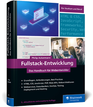 ISBN 9783836290845: Fullstack-Entwicklung: Das Handbuch für Webentwickler in neuer Auflage. Über 800 Seiten Roadmap