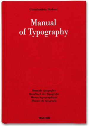 gebrauchtes Buch – Giambattista BODONI – Manual  of Typography - Manuale Tipografico