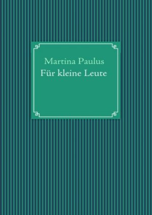 ISBN 9783837073348: Für kleine Leute - Ein Märchenbilderbuch