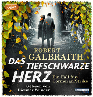 gebrauchtes Hörbuch – Robert Galbraith – Das tiefschwarze Herz - Ein Fall für Cormoran Strike