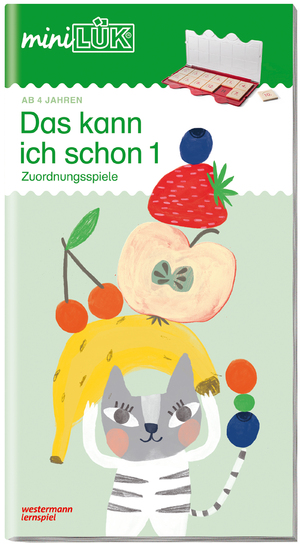 ISBN 9783837703214: miniLÜK – Kindergarten/Vorschule Das kann ich schon 1