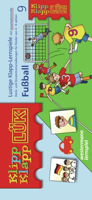 ISBN 9783837780048: KlippKlappLÜK - Fußball: Denk- und Konzentrationsübungen