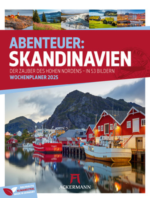 ISBN 9783838425726: Skandinavien - Der Zauber des hohen Nordens - Wochenplaner Kalender 2025