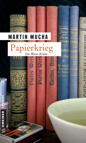 gebrauchtes Buch – Martin Mucha – Papierkrieg - Ein Wien-Krimi - Kriminalroman - bk359