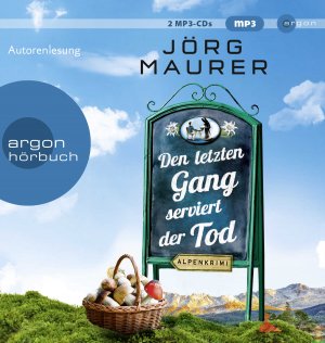 gebrauchtes Hörbuch – Jörg Maurer – Den letzten Gang serviert der Tod - Alpenkrimi   (2 MP3-CDs)